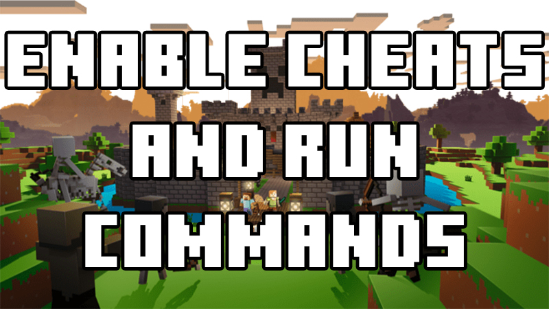 Enable Cheats and Run Commands